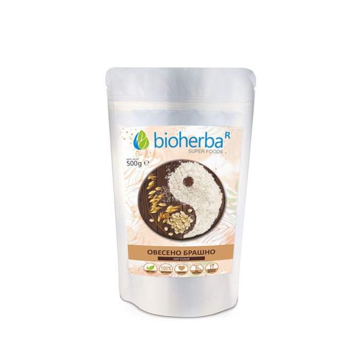 БИОХЕРБА ОВЕСЕНО БРАШНО 500 гр. / BIOHERBA OAT FLOUR