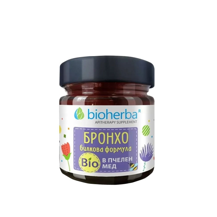 БИОХЕРБА 80/120 БИЛКОВА ФОРМУЛА В БИО ПЧЕЛЕН МЕД 280 гр. / BIOHERBA 80/120 HERBAL FORMULA IN BIO HONEY