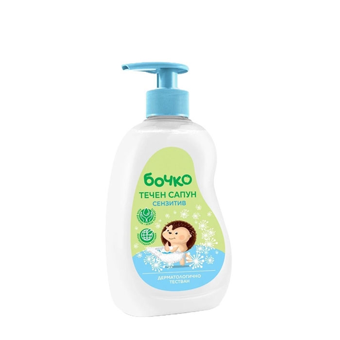 ТЕЧЕН САПУН СЕНЗИТИВ БОЧКО 410 мл. / BOCHKO LIQUID SOAP SENSITIVE