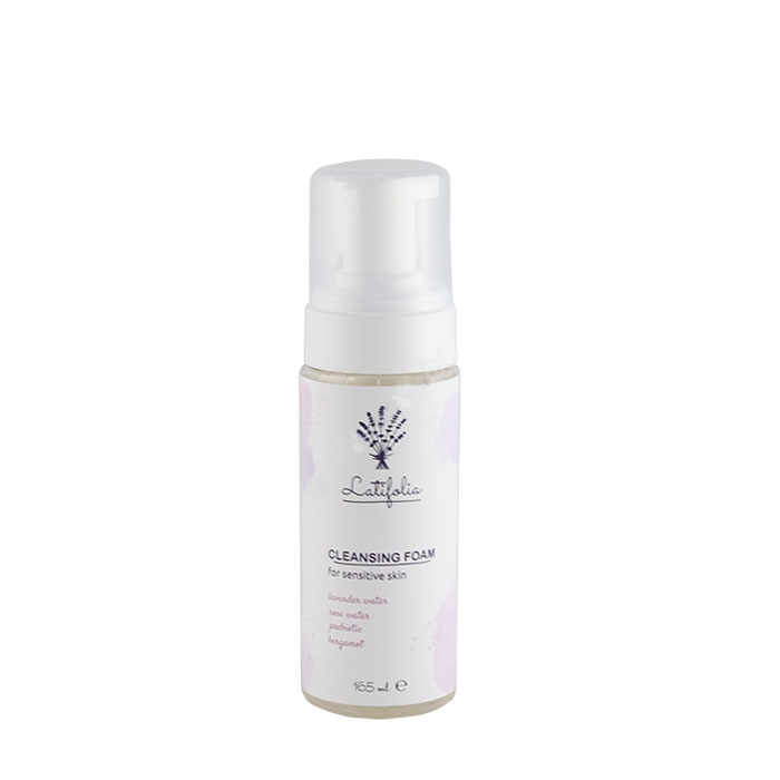 ЛАТИФОЛИА ПОЧИСТВАЩА ПЯНА ЗА ЧУВСТВИТЕЛНА КОЖА 165 мл. / LATIFOLIA FACE CLEANSING FOAM