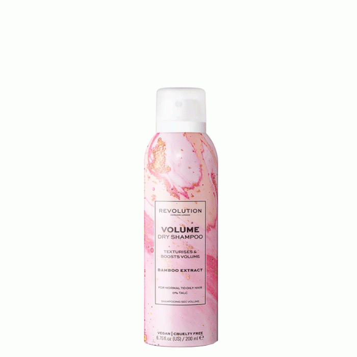 РЕВОЛЮШЪН HAIRCARE СУХ ШАМПОАН VOLUME 200 мл. / REVOLUTION HAIRCARE DRY SHAMPOO VOLUME