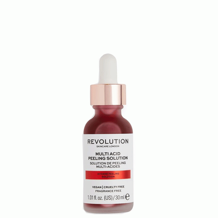 РЕВОЛЮШЪН SKINCARE СЕРУМ ПИЛИНГ ЗА ЛИЦЕ 30% AHA И 1,5% BHA MULTI ACID 30 мл. / REVOLUTION SKINCARE MULTI ACID PEELING SOLUTION