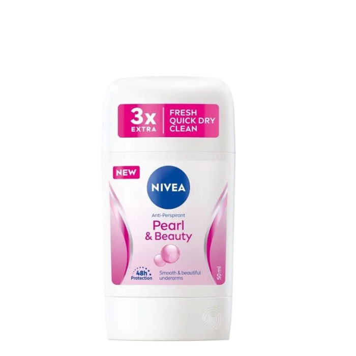 НИВЕА СТИК ПЪРЛ &amp; БЮТИ 50 мл. / NIVEA ANTI-PERSPIRANT PEARL &amp; BEAUTY