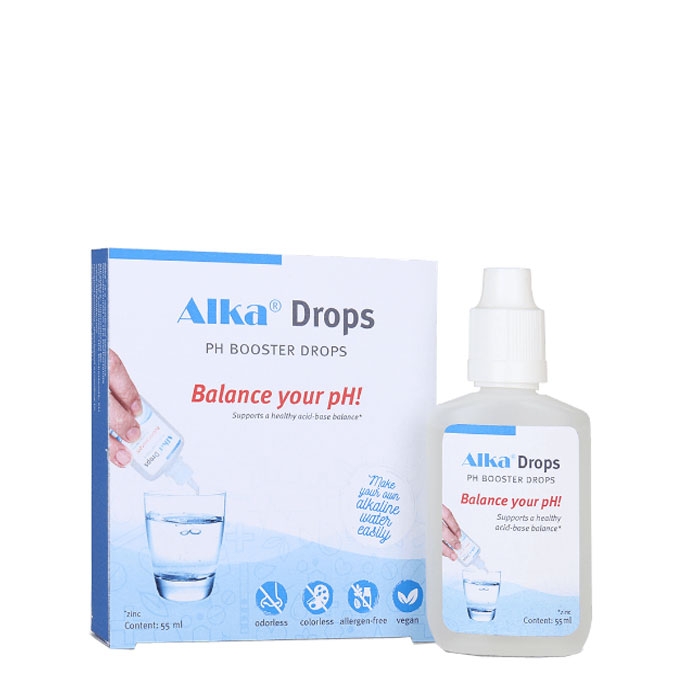 АЛКА КАПКИ ЗА АЛКАЛИЗИРАНЕ НА ВОДА 55 мл. / ALKA PH BOOSTER DROPS