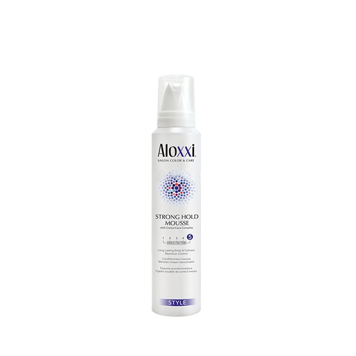 АЛОКСИ МУС СЪС СИЛНА ФИКСАЦИЯ 196 мл. / ALOXXI INTERNATIONAL STYLE STRONG HOLD MOUSSE