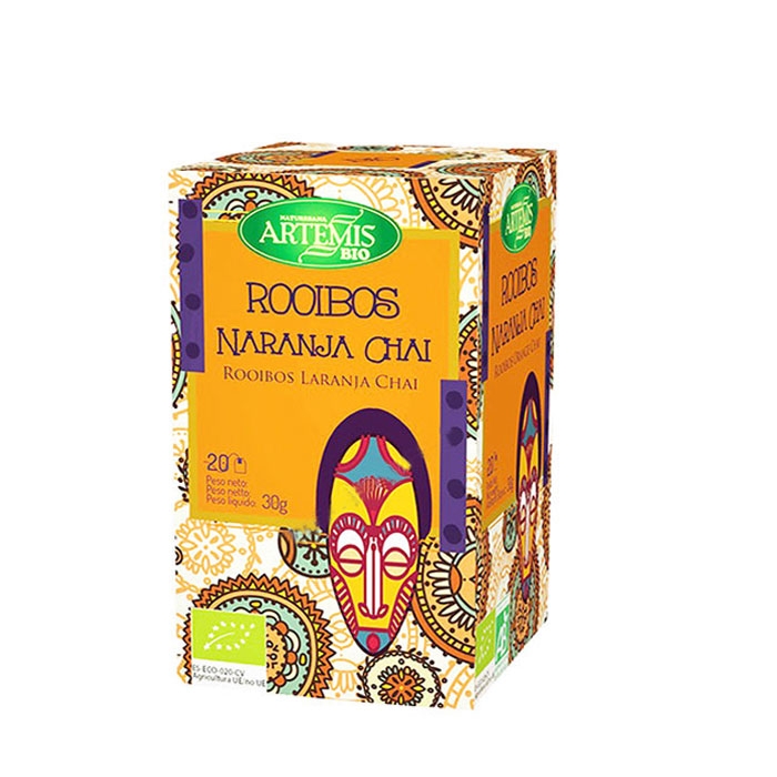 АРТЕМИС БИО ЧАЙ РОЙБОС ПОРТОКАЛ филтър 20 броя / ARTEMIS BIO TEA ROOIBOS ORANGE
