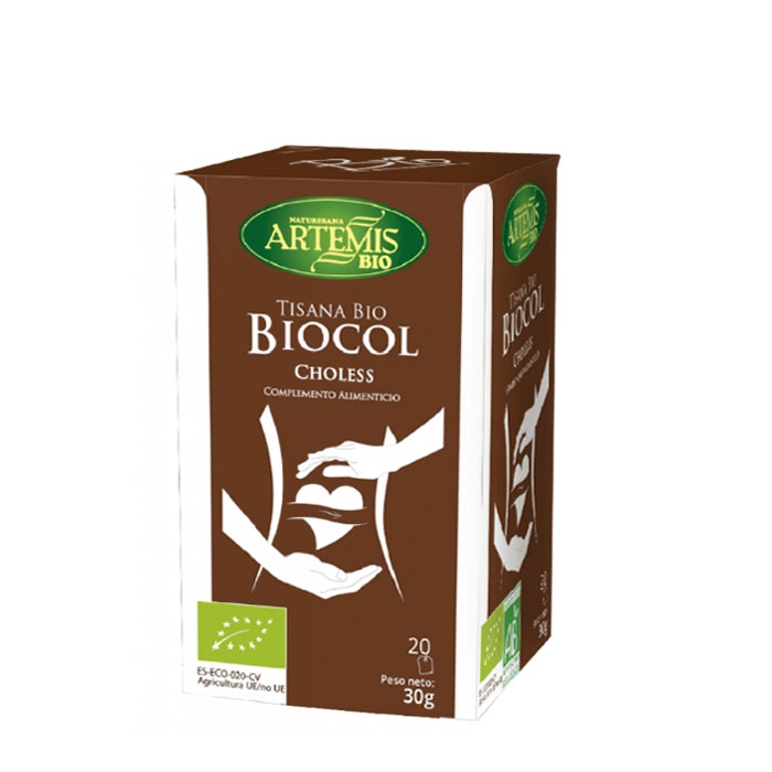 АРТЕМИС БИО ЧАЙ BIOCOL CHOLESS филтър 20 броя / ARTEMIS BIO BIOCOL CHOLESS