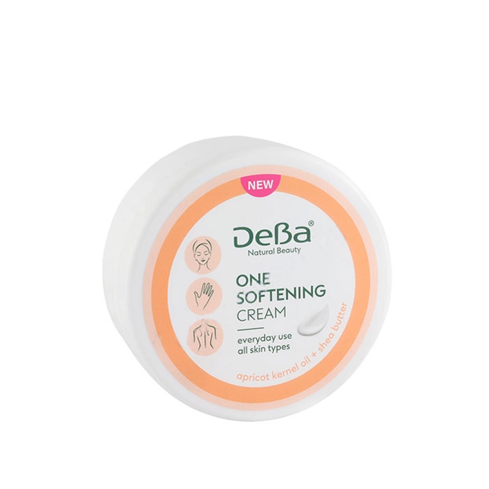 ДЕВА NATURAL BEAUTY ИНТЕНЗИВНО ОМЕКОТЯВАЩ КРЕМ С КАЙСИЕВИ ЯДКИ И ШИЙ 200 мл. / RUBELLA DEVA NATURAL BEAUTY ONE SOFTING CREAM