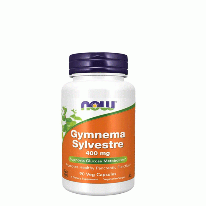 НАУ ФУДС ГИМНЕМА СИЛВЕСТРЕ капсули 400 мг. 90 броя / NOW FOODS GYMNEMA SYLVESTRE