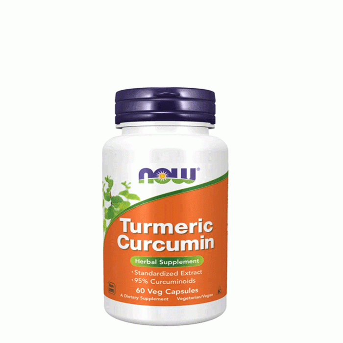НАУ ФУДС КУРКУМИН капсули 60 броя / NOW FOODS CURCUMIN
