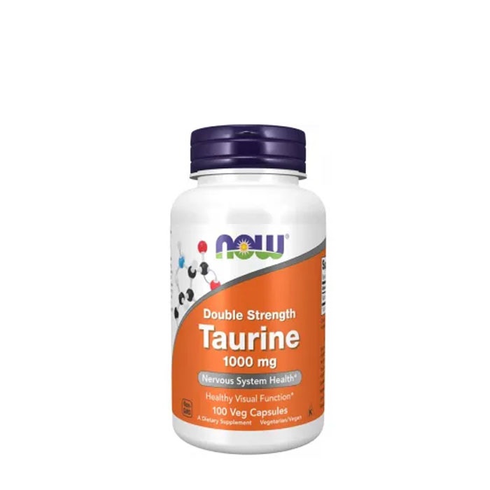 НАУ ФУДС ТАУРИН капсули 1000 мг 100 броя / NOW FOODS TAURINE