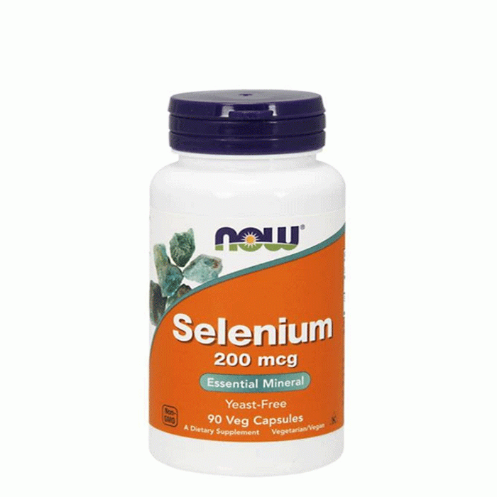 НАУ ФУДС СЕЛЕН капсули 200 мкг. 90 броя / NOW FOODS SELENIUM