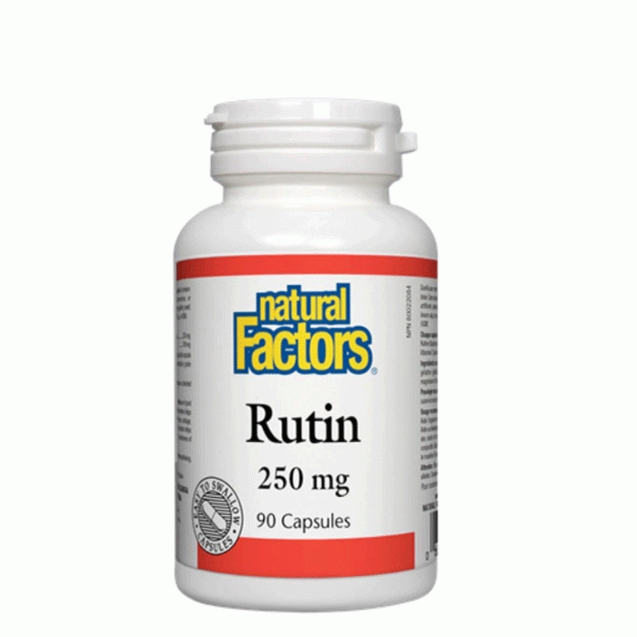 НАТУРАЛ ФАКТОРС РУТИН капсули 250 мг 90 броя / NATURAL FACTORS RUTIN
