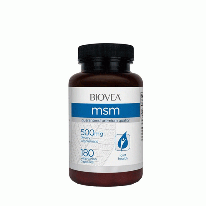 БИОВЕА МСМ капсули 500 мг. 180 броя / BIOVEA MSM