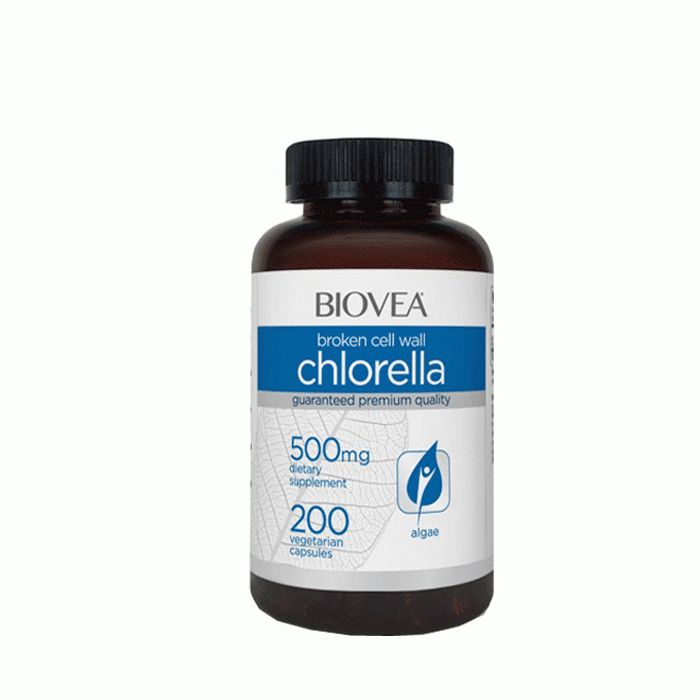 БИОВЕА ХЛОРЕЛА таблетки 500 мг. 200 броя / BIOVEA CHLORELLA