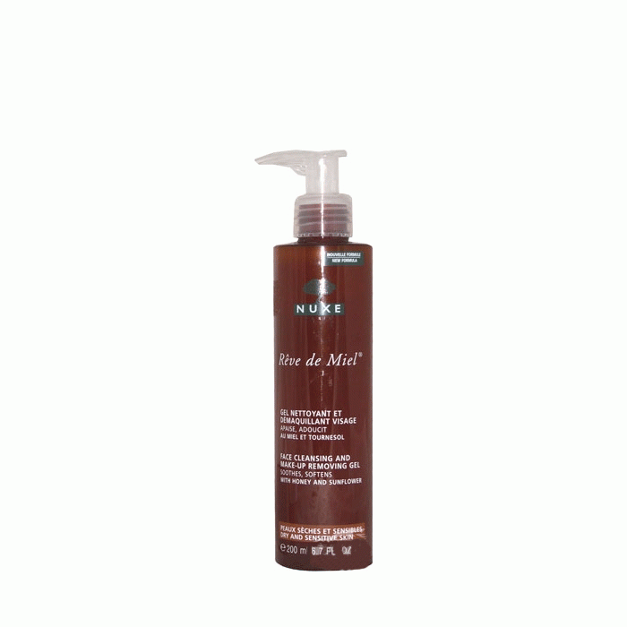 НУКС ПОЧИСТВАЩ ГЕЛ ЗА ЛИЦЕ 200 мл. / NUXE REVE DE MIEL FACE GEL