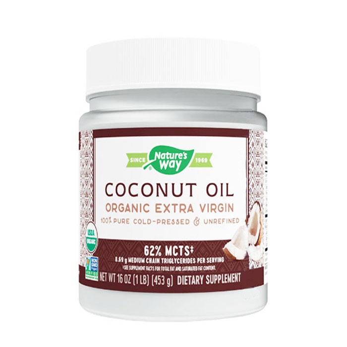 КОКОСОВО МАСЛО ОРГАНИК 474 мл / NATURE&#039;S WAY COCONUT OIL