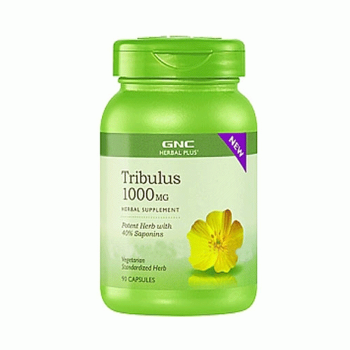 ТРИБУЛУС капсули 1000 мг. 90 броя / GNC TRIBULLUS