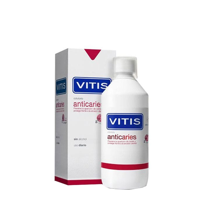 ВОДА ЗА УСТА ВИТИС АНТИКАРИЕС 500 мл. / DENTAID VITIS ANTICARIES MOUTHWASH