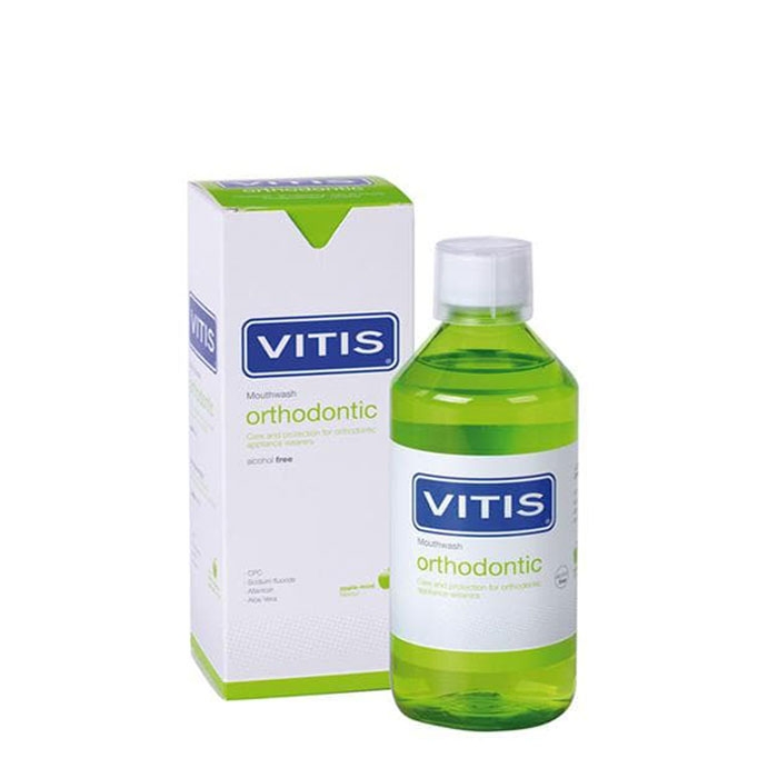 ВОДА ЗА УСТА ВИТИС ОРТОДОНТИК 500 мл. / DENTAID VITIS ORTHODONTIC MOUTHWASH