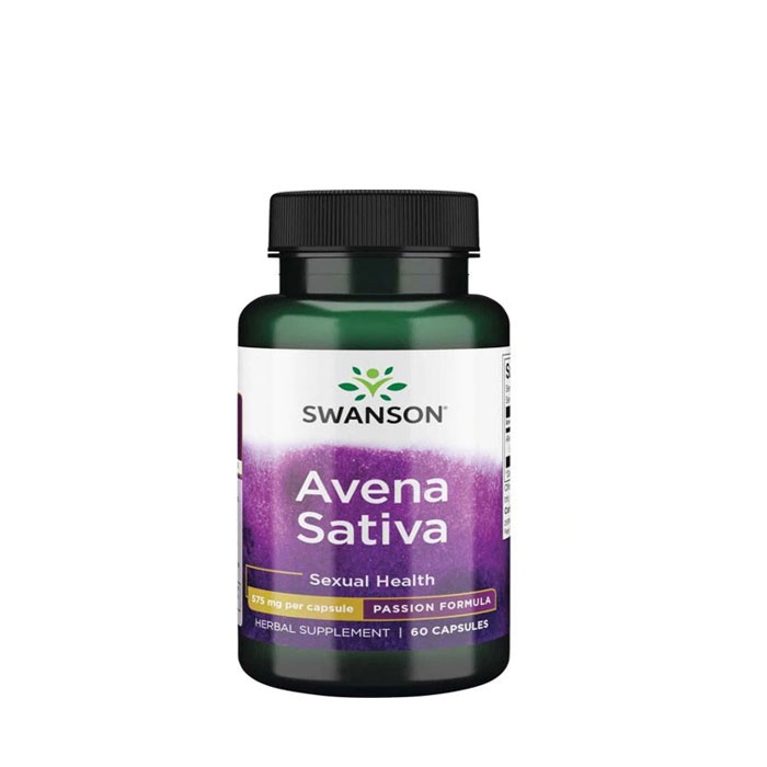 СУОНСЪН АВЕНА САТИВА капсули 60 броя / SWANSON AVENA SATIVA
