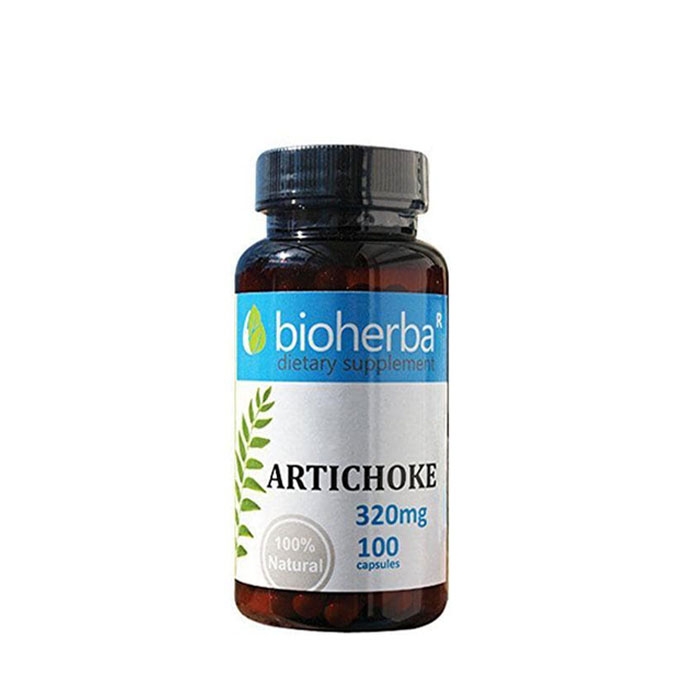 БИОХЕРБА АРТИШОК капсули 320 мг. 100 броя / BIOHERBA ARTICHOKE