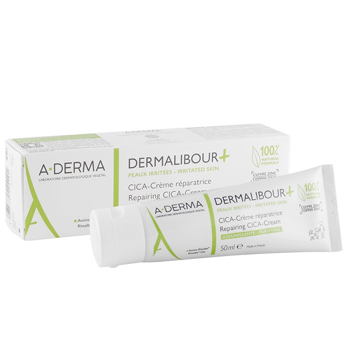 А-ДЕРМА ДЕРМАЛИБУР+ ВЪЗСТАНОВЯВАЩ ЦИКА КРЕМ 50 мл / A-DERMA ...