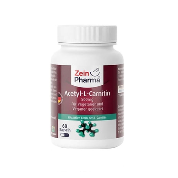 АЦЕТИЛ L-КАРНИТИН капсули 60 броя / ZEIN PHARMA L - CARNITINE