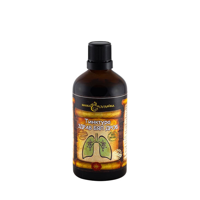 БИЛКА ЧУДОДЕЙКА ТИНКТУРА ЗДРАВ БЯЛ ДРОБ 100 мл / BILKA CHUDODEYKA TINCTURE HEALTHY LUNG