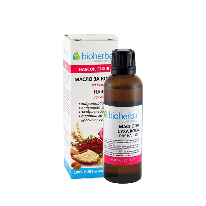 БИОХЕРБА МАСЛО ЗА СУХА КОСА 50 мл / BIOHERBA DRY HAIR OIL