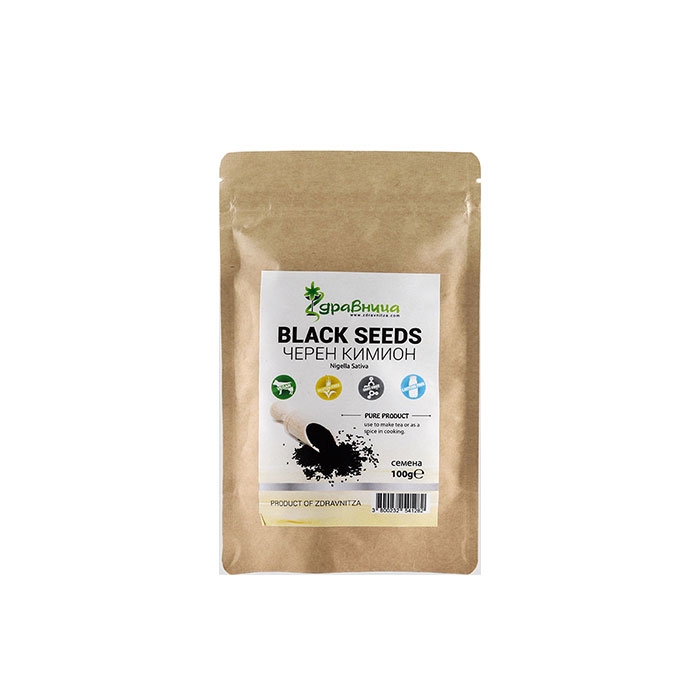 ЗДРАВНИЦА ЧЕРЕН КИМИОН СЕМЕНА 100 г / ZDRAVNITZA BLACK CUMIN SEEDS