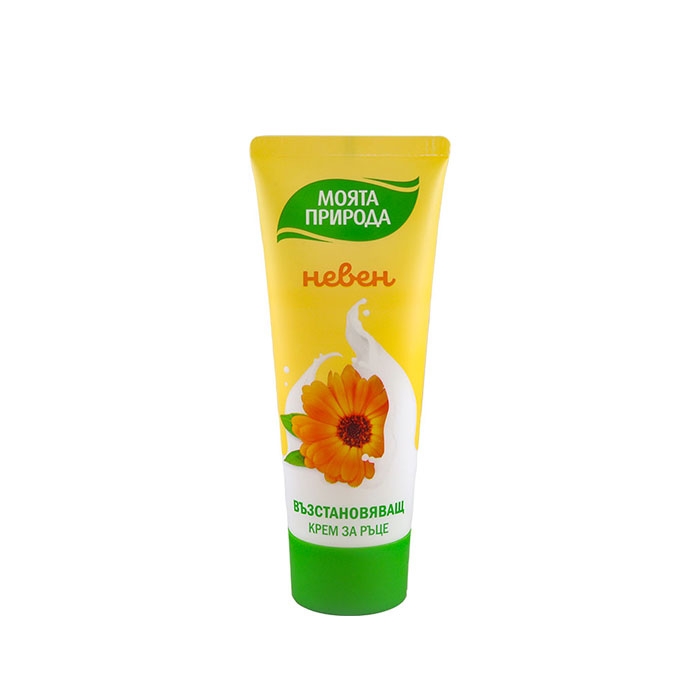 ЛАВЕНА КРЕМ ЗА РЪЦЕ ВЪЗСТАНОВЯВАЩ С НЕВЕН 75 мл / LAVENA HAND CREAM CALENDULA