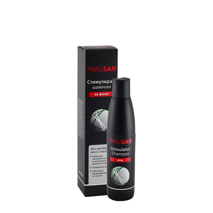 ПАРУСАН СТИМУЛИРАЩ ШАМПОАН ЗА МЪЖЕ 200 мл / NATUR PRODUCT PARUSAN STIMULATING SHAMPOO FOR MEN