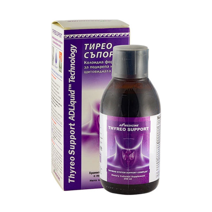 ТИРЕО СЪПОРТ сироп 237 мл / AD LIQUID THYREO SUPPORT