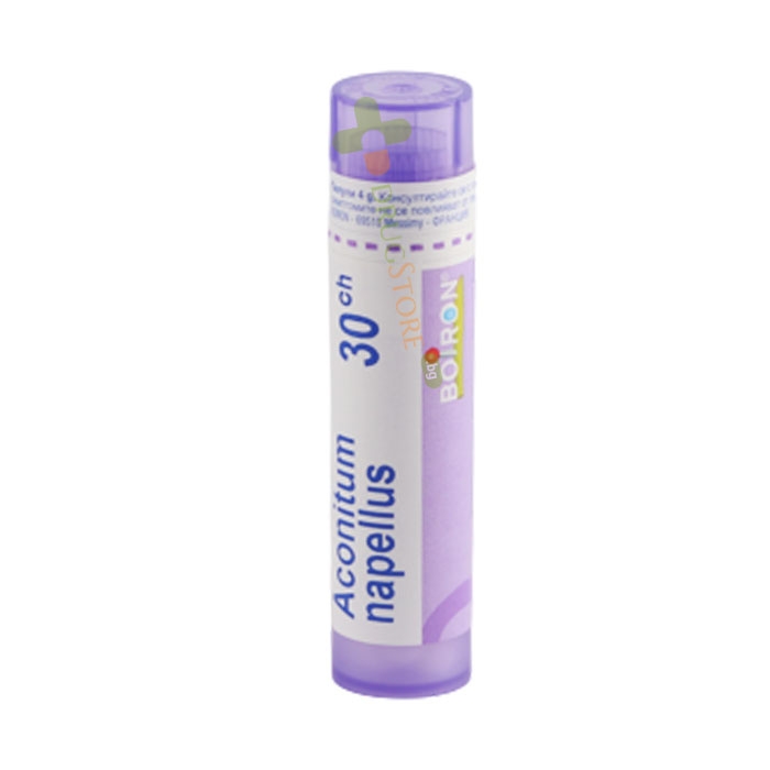 АКОНИТУМ НАПЕЛУС 30СН / BOIRON MONO ACONITUM NAPELLUS 30 CH