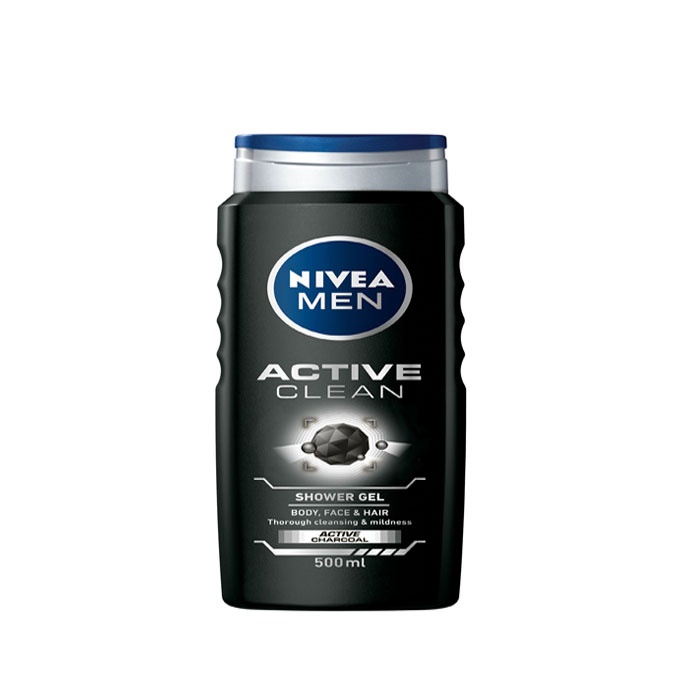 НИВЕА ДУШ ГЕЛ АКТИВ КЛИЙН за мъже 250 мл. / NIVEA SHOWER GEL ACTIVE CLEAN for men 250 ml.