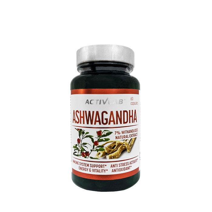 АКТИВЛАБ АШВАГАНДА капсули 60 броя / ACTIVELAB ASHWAGANDHA