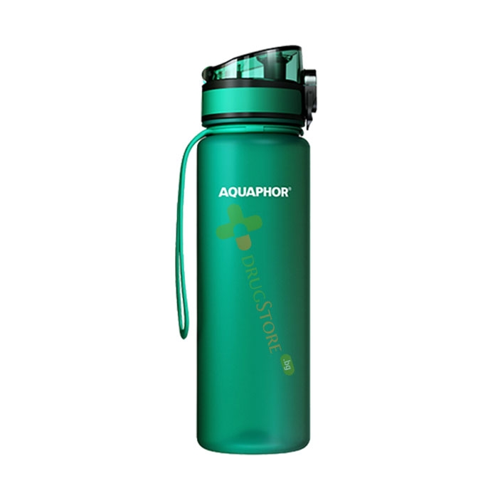 АКВАФОР СИТИ ФИЛТРИРАЩА БУТИЛКА ТЪМНО ЗЕЛЕНА 500 мл / AQUAPHOR CITY FILTER BOTTLE BRIGHT GREEN