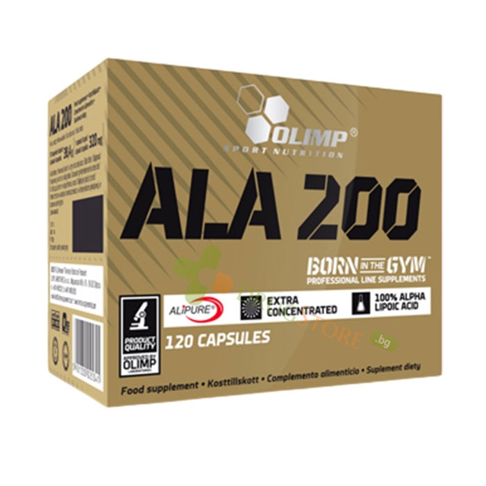 ALA 200 капсули 120 броя / OLIMP SPORT NUTRITION ALA 200
