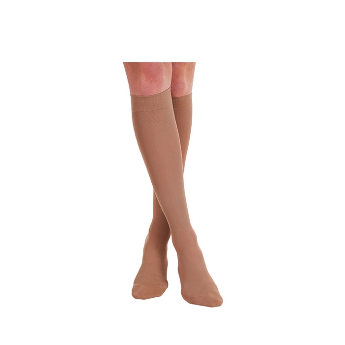 АЛБЕРТ АНДРЕ КОМПРЕСИВНИ ЧОРАПИ КЪСИ 2 КОМПРЕСИЯ БЕЖОВИ S-XL 830Б / ALBERT ANDRE COMPRESSION SOCKS SHORT UNISEX BEIGE S-XL