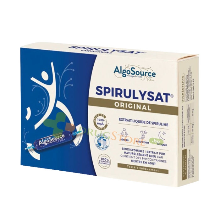 СПИРУЛИЗАТ ОРИГИНАЛ ампула 10 мл 20 броя / ALGOSOURCE SPIRULYSAT ORIGINAL ampoule