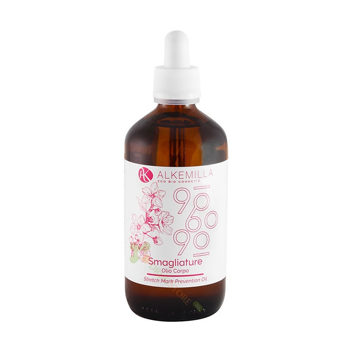 АЛКЕМИЛА ПОДХРАНВАЩО МАСЛО 90/60/90 ПРИ СТРИИ 250 мл / ALKEMILLA ECO BIO COSMETICS BODY OIL STRETCH MARKS