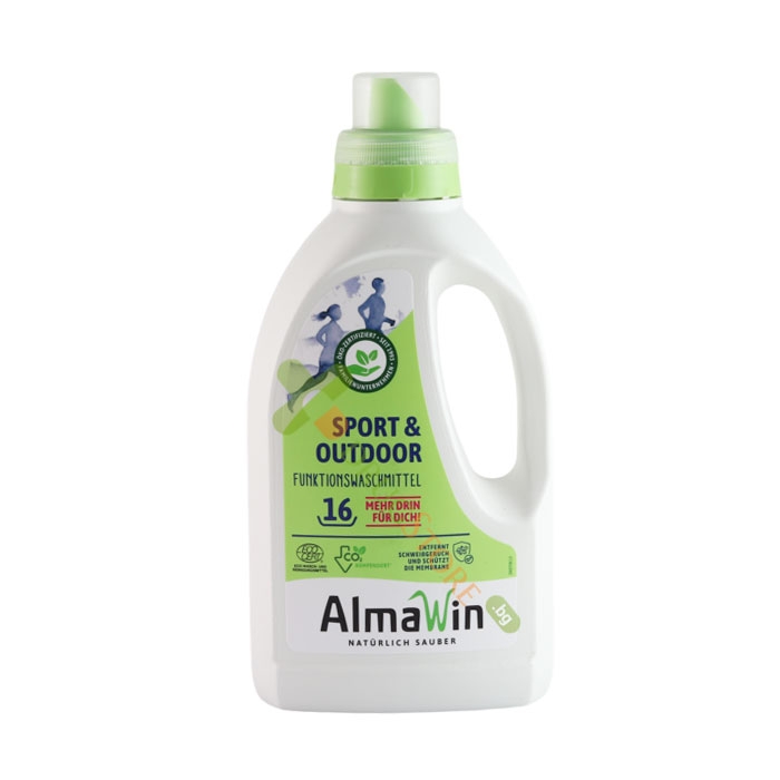 АЛМАВИН БИО ТЕЧЕН ПЕРИЛЕН ПРЕПАРАТ ЗА СПОРТНО ОБЛЕКЛО 750 мл / ALMAWIN LIQUID DETERGENT FOR SPORT &amp; OUTDOOR CLOTHES
