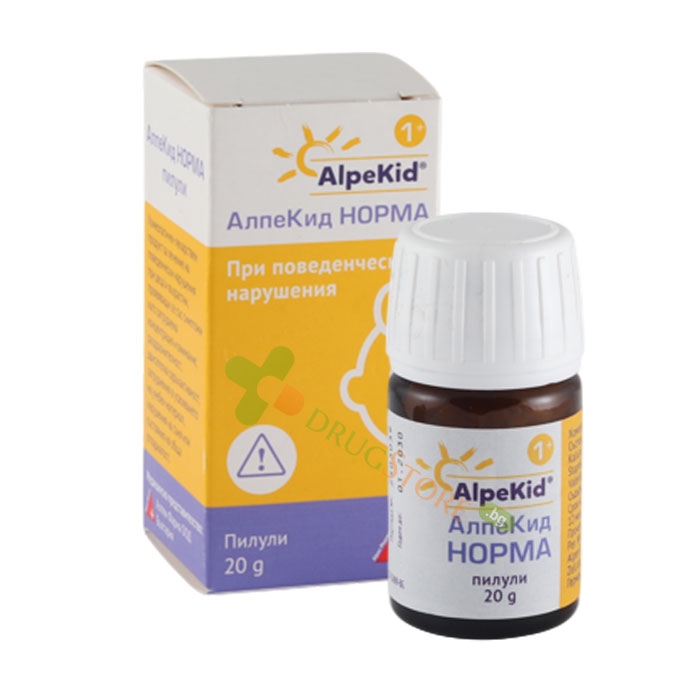 АЛПЕКИД НОРМА пилули 20 г / DHU-ARZNEIMITTEL ALPEKID NORMA pillules
