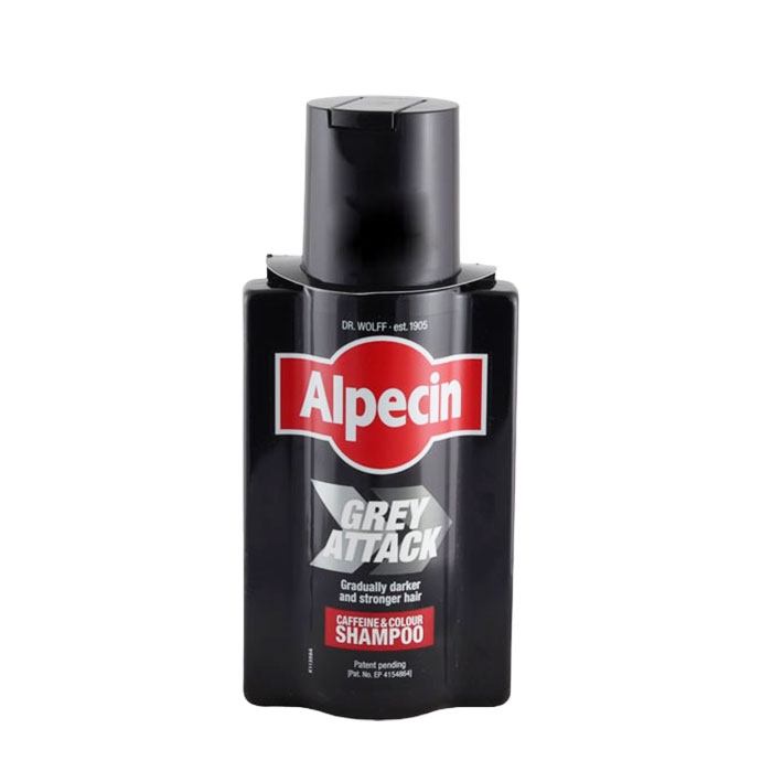 АЛПЕЦИН КОФЕИНОВ ШАМПОАН ГРЕЙ АТАК 200 мл / ALPECIN GREY ATTACK CAFFEINE &amp; COLOR SHAMPOO