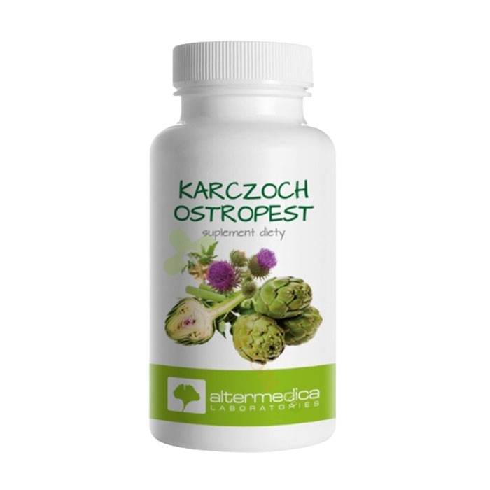 АЛТЕР МЕДИКА АРТИШОК + БЯЛ ТРЪН капсули 60 броя / ALTER MEDICA ARTICHOKE + MILK THISTLE