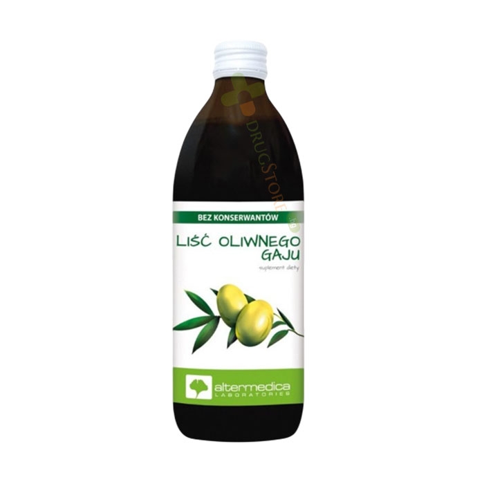 АЛТЕР МЕДИКА МАСЛИНОВИ ЛИСТА сок 500 мл / ALTER MEDICA OLIVE LEAF
