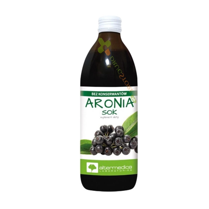 АЛТЕР МЕДИКА СОК ОТ АРОНИЯ + ВИТАМИН С 500 мл / ALTER MEDICA ARONIA JUICE + VITAMIN C