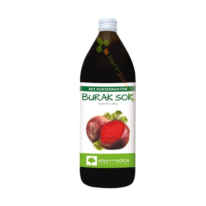АЛТЕР МЕДИКА СОК ОТ ЧЕРВЕНО ЦВЕКЛО + ВИТАМИН C 1000 мл / ALTER MEDICA RED BEET JUICE + VITAMIN C