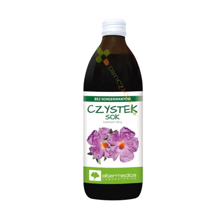 АЛТЕР МЕДИКА СОК ОТ ЦИСТУС + ВИТАМИН С 500 мл / ALTER MEDICA CISTUS JUICE + VITAMIN C
